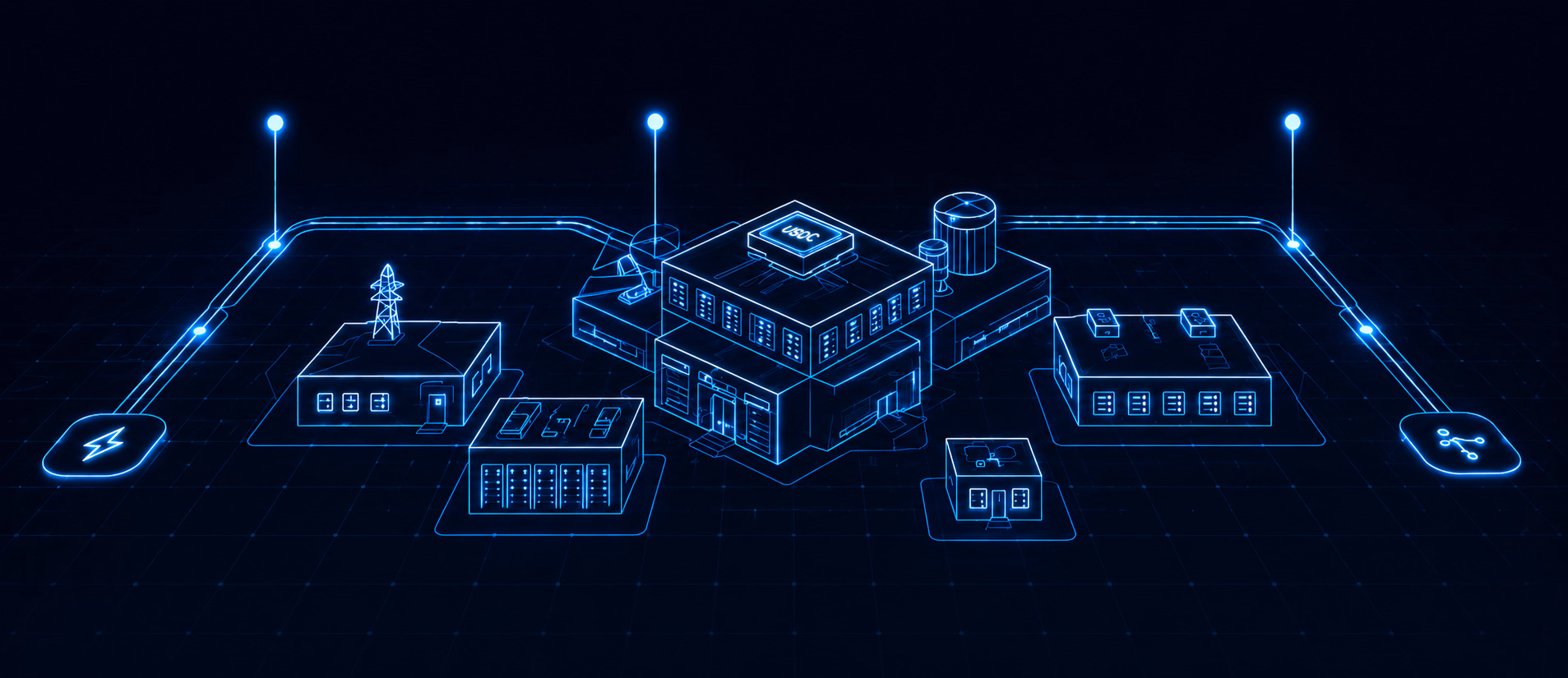 USDC Campus Site Schematic Layout